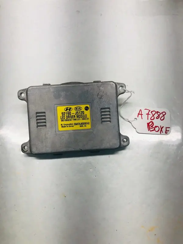 92190J5120 2018 2019 2020 2021 2022 2023 KIA STINGER LED MODULE BALLAST GENUINE