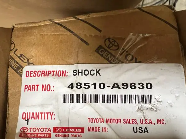 48510-A9630. 2005 2006 2007 2008 TOYOTA TACOMA FRONT LEFT RIGHT STRUT SHOCK OEM - Image 12