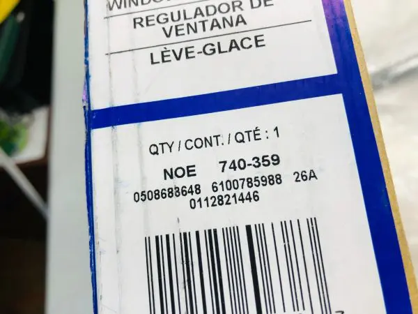 6652535 DOORMAN WINDOW REGULATOR FRONT RIGHT TOYOTA FJ CRUISER, GX470, 4RUNNER - Image 11
