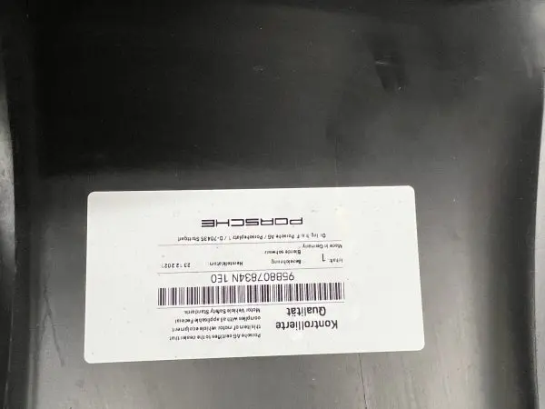 2016 2017 2018 2019 2020 2021 PORSCHE MACAN REAR BUMPER LOWER VALANCE 95b807834n - Image 13