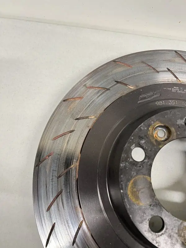 981.351.106.8A Front Right Brake Rotor Disk Porsche Cayman GT4 Clubsport 981 - Image 5