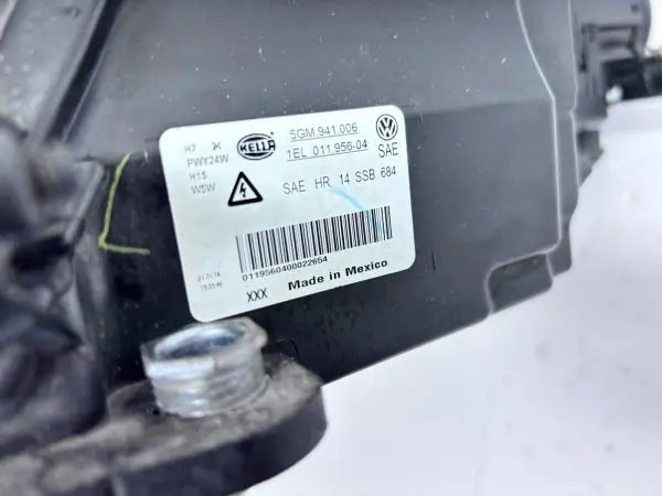5gm941006  2018 2019 2020 vw golf gti halogen front right oem headlight damaged - Image 13