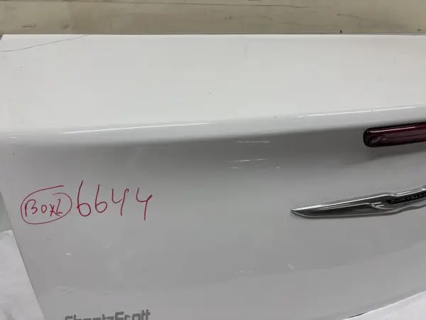 OEM. 2018 2019 2020 2021 2022 2023 CHRYSLER 300 REAR TRUNK LID WHITE CAMERA - Image 8