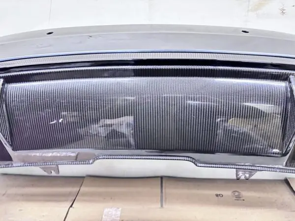 OEM 2019 AUDI RS5 SPORTBACK REAR BUMPER WITH CARBON SPOILER DIFFUSER 8w6807521af - Image 10