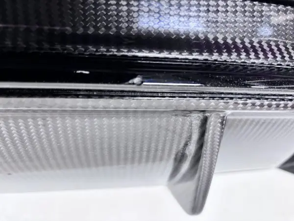 OEM 2019 AUDI RS5 SPORTBACK REAR BUMPER WITH CARBON SPOILER DIFFUSER 8w6807521af - Image 13