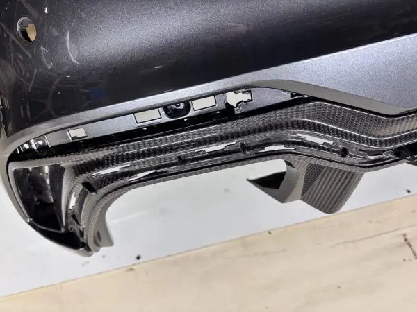 OEM 2019 AUDI RS5 SPORTBACK REAR BUMPER WITH CARBON SPOILER DIFFUSER 8w6807521af - Image 15