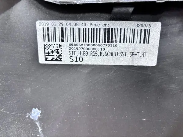 OEM 2019 AUDI RS5 SPORTBACK REAR BUMPER WITH CARBON SPOILER DIFFUSER 8w6807521af - Image 19