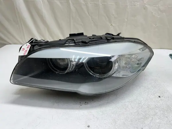2011 2012 2013 BMW 5 SERIES XENON 550 528 535 FRONT LEFT OEM HEADLIGHT DAMAGED