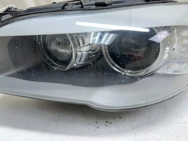 2011 2012 2013 BMW 5 SERIES XENON 550 528 535 FRONT LEFT OEM HEADLIGHT DAMAGED - Image 3