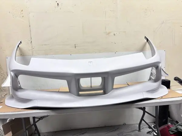 fra9c0001000 FERRARI 488 CHALLENGE FRONT OEM CARBON BUMPER PRIMED