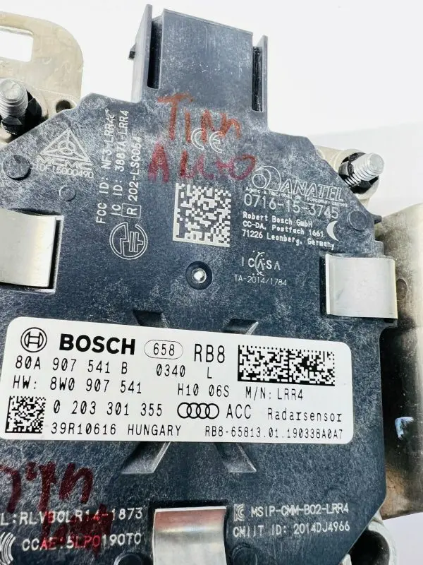 80A907541B 2018 2019 2020 AUDI Q5 SQ5 FRONT OEM CRUISE CONTROL DISTANCE SENSOR - Image 6