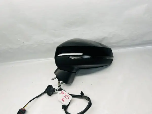 2015 2016 2017 2018 2019 AUDI A3 S3 BLACK LEFT SIDEVIEW OEM MIRROR - Image 2