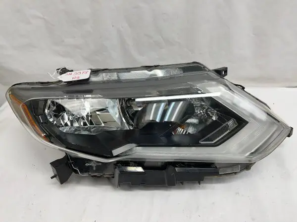 all tabs 2017 2018 2019 2020 nissan rogue halogen led front right oem headlight