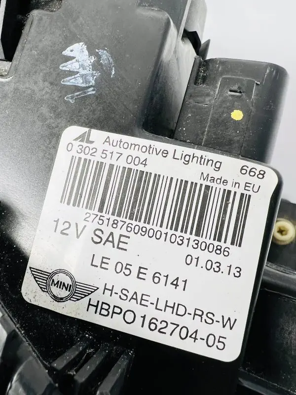 2007 2008 2009 2010 2011 2012 2013 MINI COOPER HALOGEN RIGHT OEM HEADLIGHT - Image 8