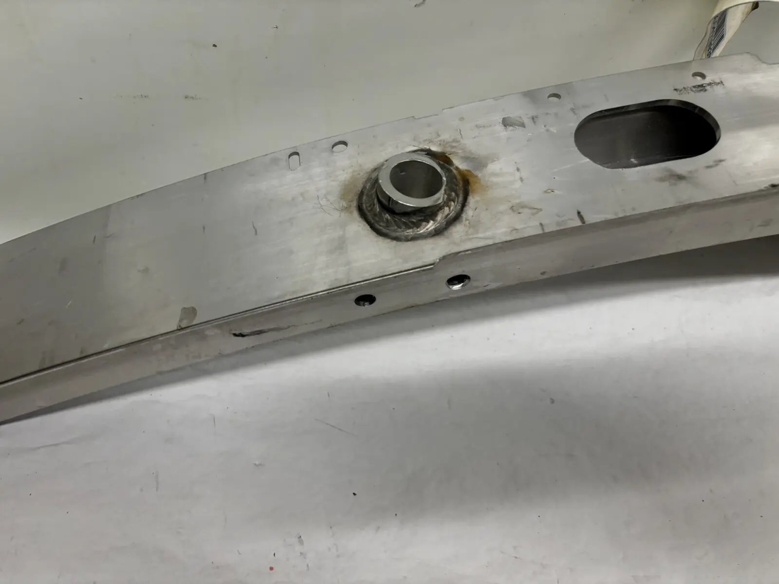 51117371989 2011-2015 2016 2017 BMW X3 X4 FRONT OEM REINFORCEMENT IMPACT BAR - Image 3