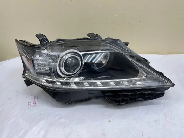 2013 2014 2015 LEXUS RX RX350 RX450h XENON HID FRONT RIGHT OEM HEADLIGHT DAMAGED