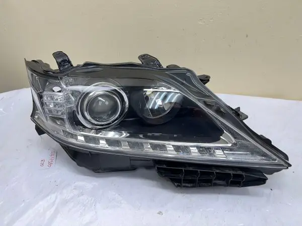 2013 2014 2015 LEXUS RX RX350 RX450h XENON HID FRONT RIGHT OEM HEADLIGHT DAMAGED - Image 2