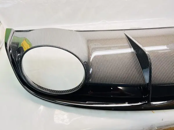 2015 2016 2017 2018 AUDI RS7 REAR BUMPER OEM VALANCE SPOILER PANEL CARBON FIBER - Image 5
