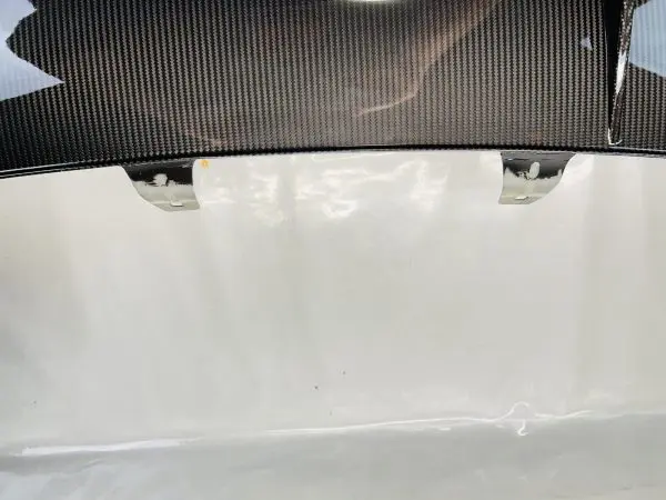 2015 2016 2017 2018 AUDI RS7 REAR BUMPER OEM VALANCE SPOILER PANEL CARBON FIBER - Image 7