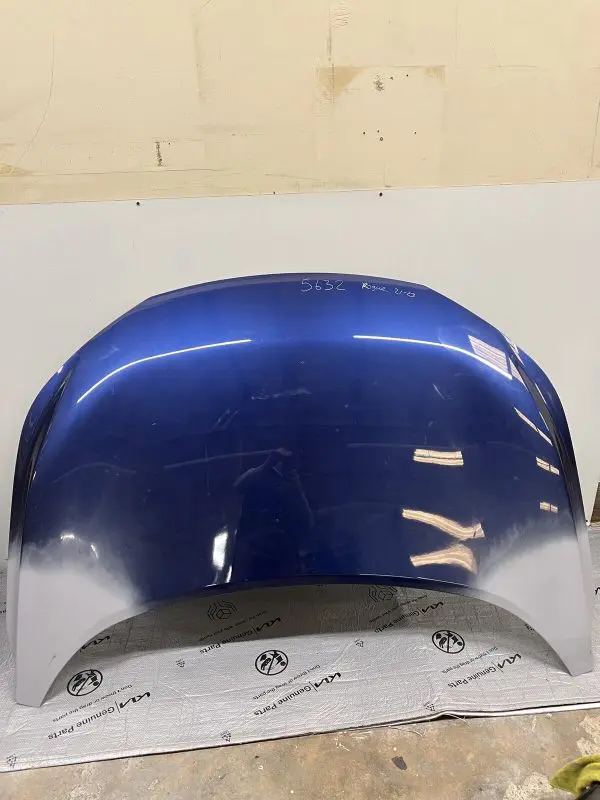 2021 2022 2023 Nissan Rogue Front Oem Hood Genuine Blue Aluminum.