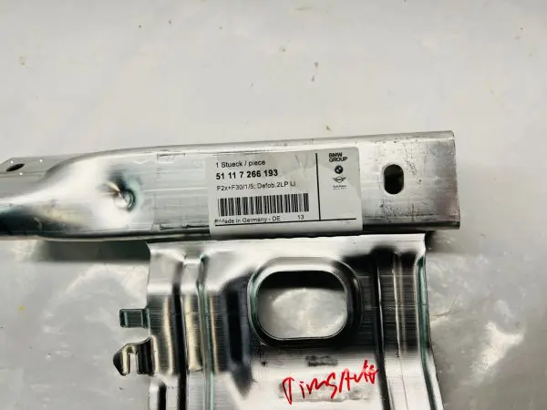 51117266193 BMW F22 F30 340 335 330 328 320 228 230 LEFT OEM BUMPER BRACKET - Image 4