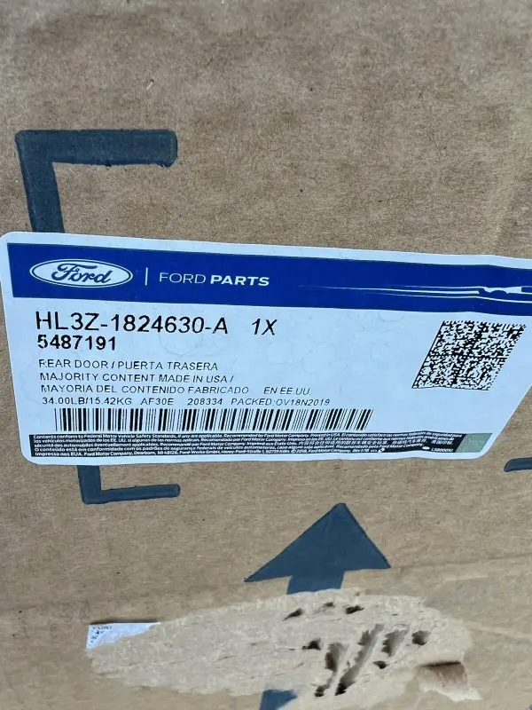 15 2016 2017 2018 2019 2020 2021 2022 Ford F150 F250 F350 Rear RH Extended Door - Image 14