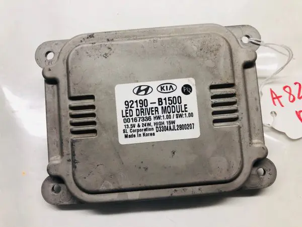 92190-B1500 2017 2018 2019 2020 HYUNDAI GENESIS G80 LED MODULE HEADLIGHT BALLAST - Image 2
