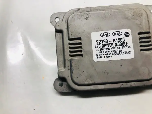 92190-B1500 2017 2018 2019 2020 HYUNDAI GENESIS G80 LED MODULE HEADLIGHT BALLAST - Image 4