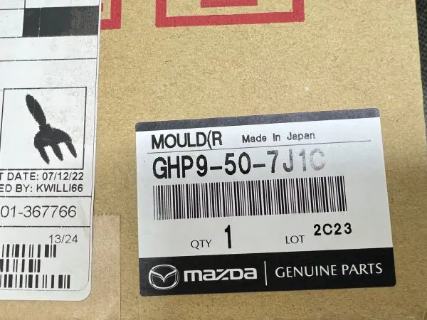 2014 2015 2016 2017 MAZDA 6  FRONT RIGHT GRILLE HEADLIGHT TRIM GHPG507J1C OEM - Image 13