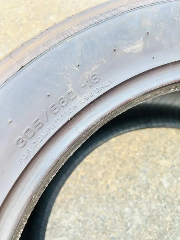 PIRELLI RACING TIRE REAR PORSCHE GT4 305/680-18 TIRE NICE TIRE ONLY 1 - Image 5