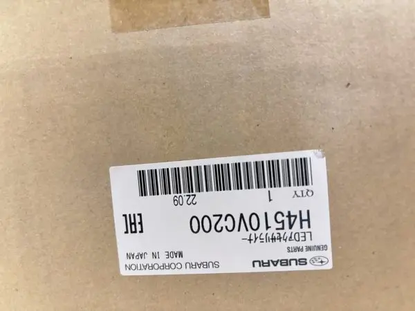 OEM h4510vc200 2022-2024 SUBARU WRX FRONT LEFT RIGHT FOG LIGHT BEZEL COVER TRIM - Image 16