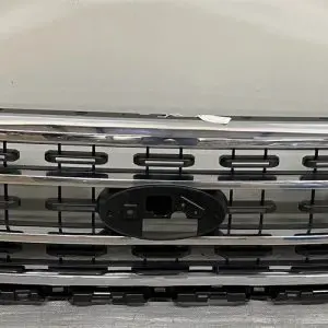 2021 2022 2023 FORD F150 CHROME FRONT OEM GRILLE GENUINE ML348200CFSMAS damaged