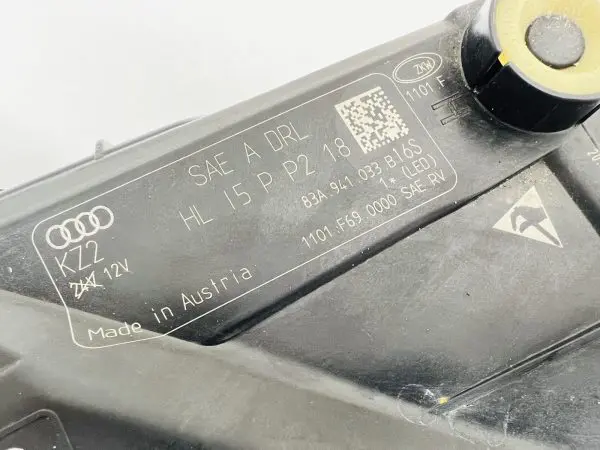 ⭐️ NICE 83A941033B 2019 2020 2021 2022 2023 AUDI Q3 SQ3 LED LEFT OEM HEADLIGHT - Image 12