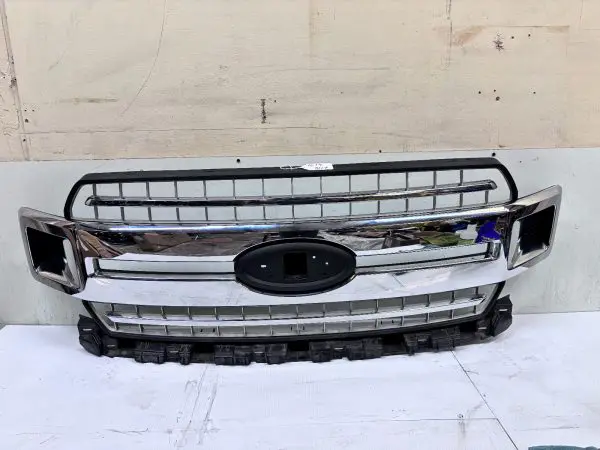 JL348200DRW  2018 2019 2020 FORD F150 CHROME FRONT OEM GRILLE GENUINE