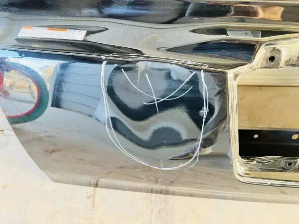 LEXUS LX570 REAR GATE SHELL OEM 2008 2009 2010 2011 2012 2013 2014 2015 TAILGATE - Image 7