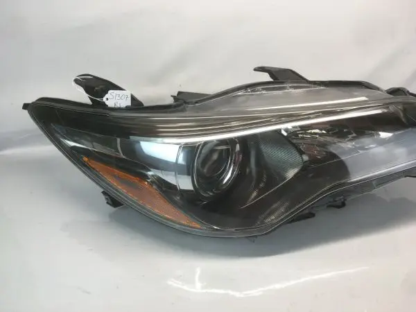 ALL TABS 2015 2016 2017 TOYOTA CAMRY RIGHT OEM HEADLIGHT DARK BEZEL BLACK - Image 2
