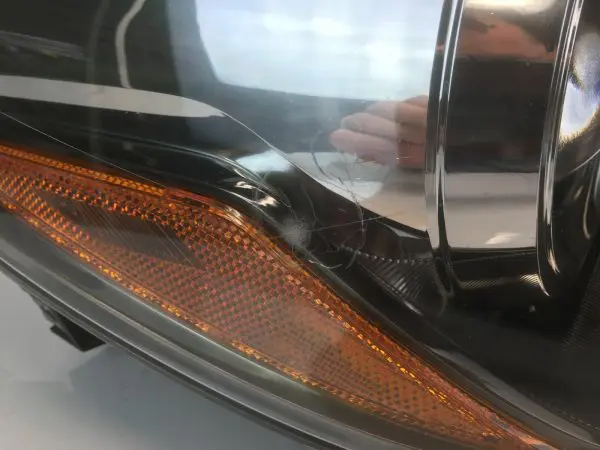 ALL TABS 2015 2016 2017 TOYOTA CAMRY RIGHT OEM HEADLIGHT DARK BEZEL BLACK - Image 10