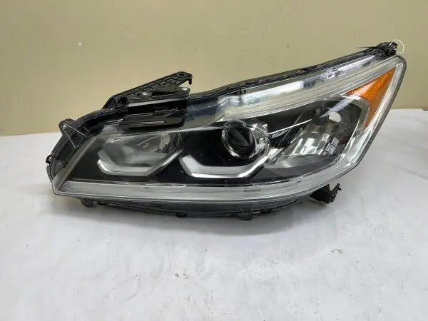 ALL TABS 2016 2017 HONDA ACCORD HALOGEN LED FRONT LEFT OEM HEADLIGHT TESTED LED