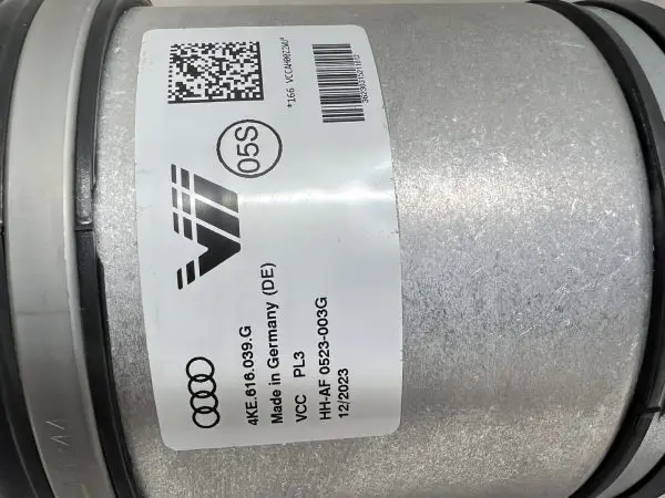 2019-2023 Audi E-Tron Genuine OEM Front Air Suspension Spring Shock 4KE616039G - Image 2