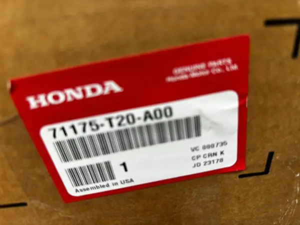 HONDA CIVIC FRONT BUMPER LOWER SAFETY GUARD SHIELD PLATE OEM 2022 2023 2024 - Image 12