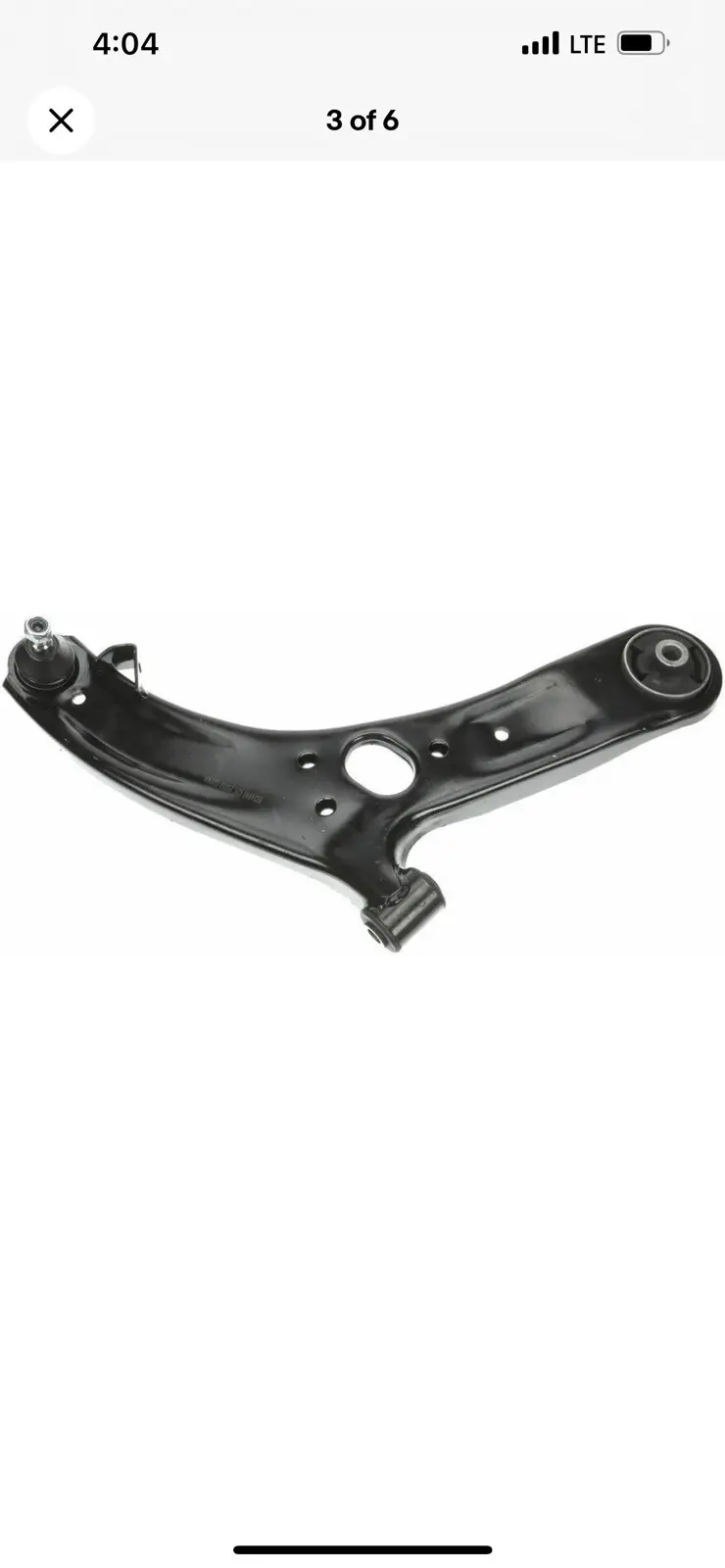 Suspension Control Arm and Ball Joint Front Right Lower 5CB90283 Hyundai Accent - Image 3