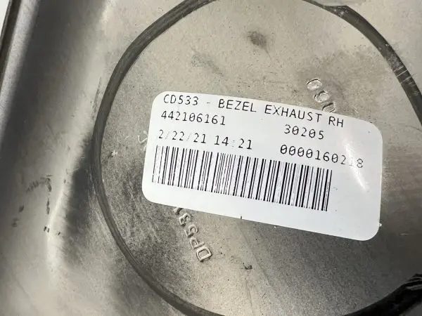 dp5z17f827a 2013 2014 2015 2016 Lincoln Mkz Rear Right Oem Exhaust Tip Genuine - Image 9