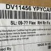 dv11456ypy 2009-2016 2017 2018 2019 Ford Flex Rear Right Vent Window Glas OEM - Image 14