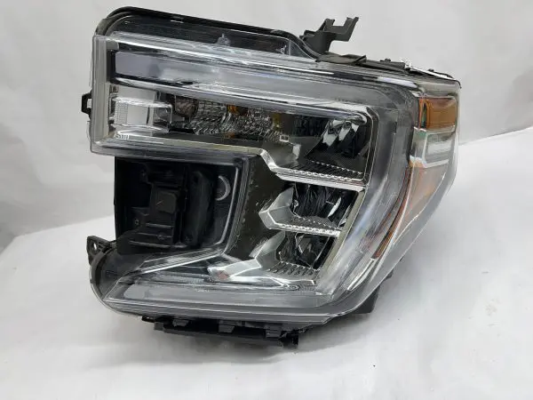 2019 2020 2021 gmc sierra 1500 led front left oem headlight 85535169 broken tabs