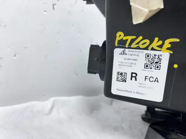 68376974AE  2021 2022 2023 JEEP GRAND CHEROKEE LED FRONT RIGHT OEM HEADLIGHT - Image 4