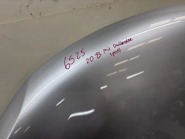 NICE 2020 2021 2022 2023 MITSUBISHI OUTLANDER SPORT HOOD OEM GENUINE SILVER - Image 9