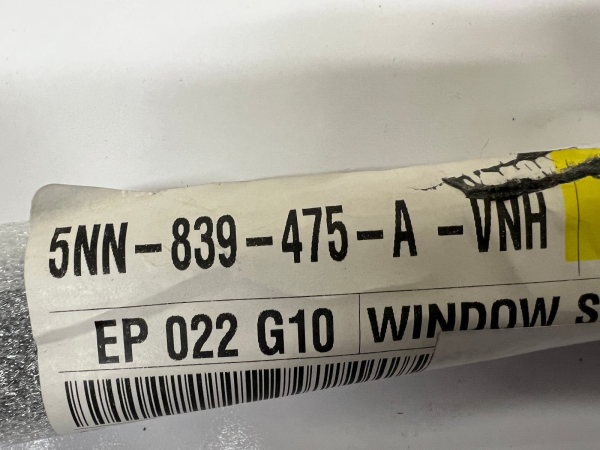 5nn839475a 2018-2020 2021 2022 2023 vw tiguan rear left door belt molding oem