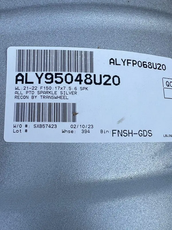 2021 2022 2023 Ford F150 17x7.5  17 Inch Wheel Nice Refurbished ml341007aa - Image 9