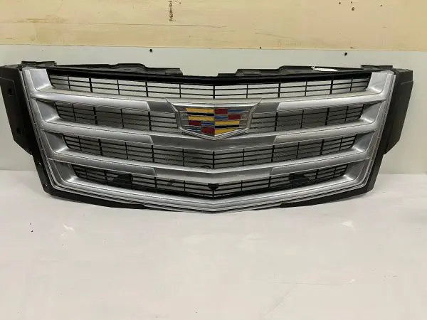 2015 2015 2017 2018 2019 2020 cadillac escalade chrome front oem grille w camera