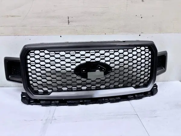 3Z8200SL  2018 2019 2020 FORD F150 HONEYCOMB  FRONT OEM GRILLE GENUINE
